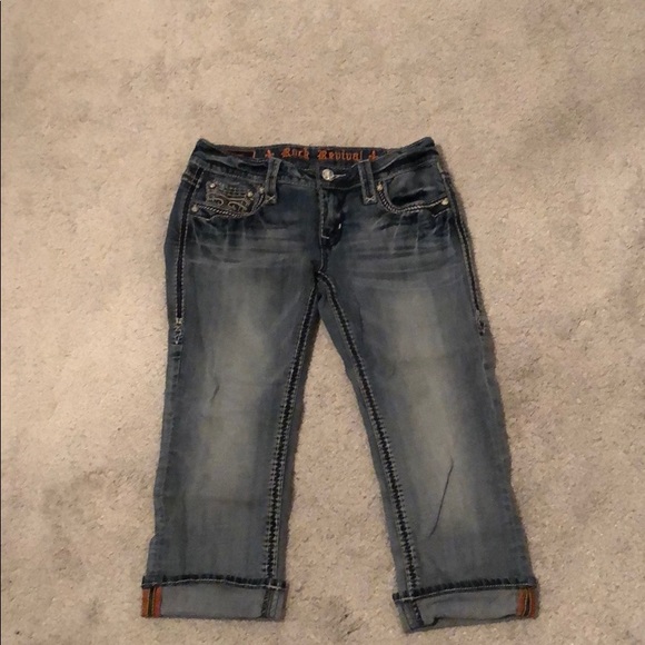 Alost Rock Revival Capris - Picture 5 of 5